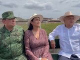 AMLO supervisa vivero forestal en Tapachula, Chiapas.