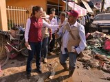 ‘Sigue la atención directa a la población’, afirma Sheinbaum en visita a Poza Rica, Veracruz.