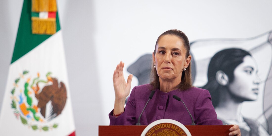 Claudia Sheinbaum Pardo, presidenta de México.