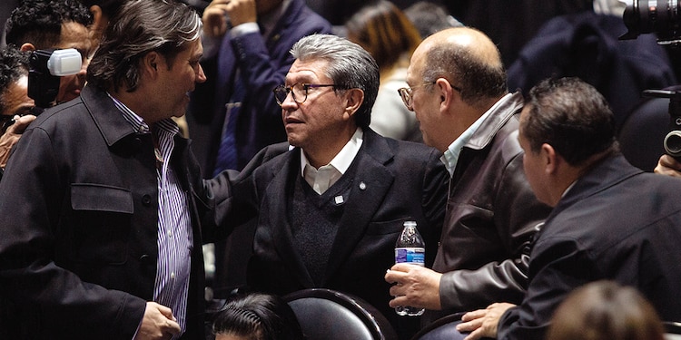 El diputado Ricardo Monreal