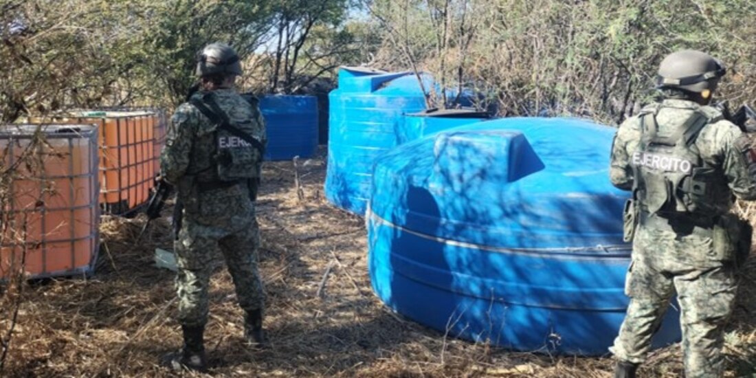 Acciones contra el robo de hidrocarburos.