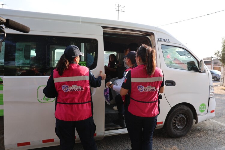 Usuarios de transporte público aprueban el Operativo Transporte Seguro, pues brinda tranquilidad y previene ilícitos en la ruta.