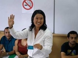 Sondeos a boca de urna dan ventaja a Keiko Fujimori en Perú