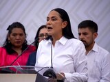Ariadna Montiel, dirigente nacional de Morena.