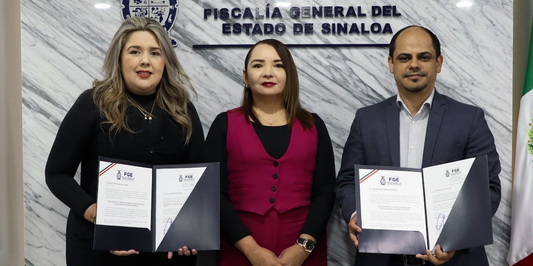 José Quiñonez Coronado es designado encargado de la Vicefiscalía General de la Fiscalía General del Estado de Sinaloa.