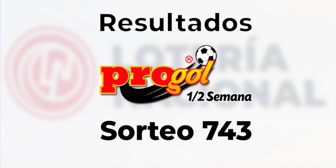 Resultados del Progol Media Semana 743 checa la quiniela ganadora.