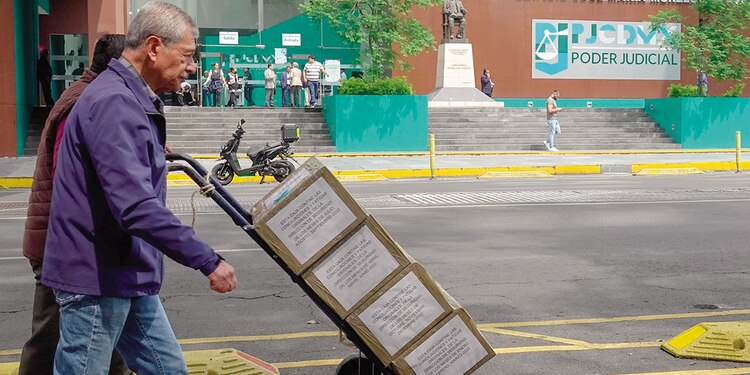 Sede del poder judicial de la Ciudad de México, en foto de archivo.