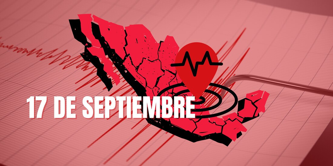 Esta es la actividad sísmica de hoy, 17 de septiembre