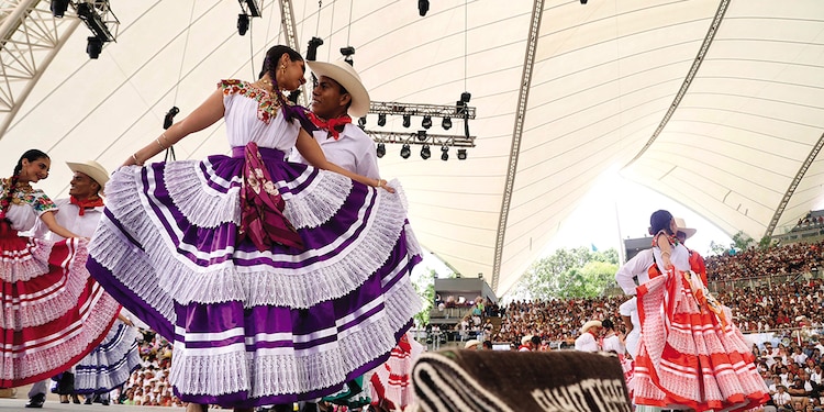 Celebración del Lunes del Cerro en la edición 2025 de esta festividad en la capital oaxaqueña.
