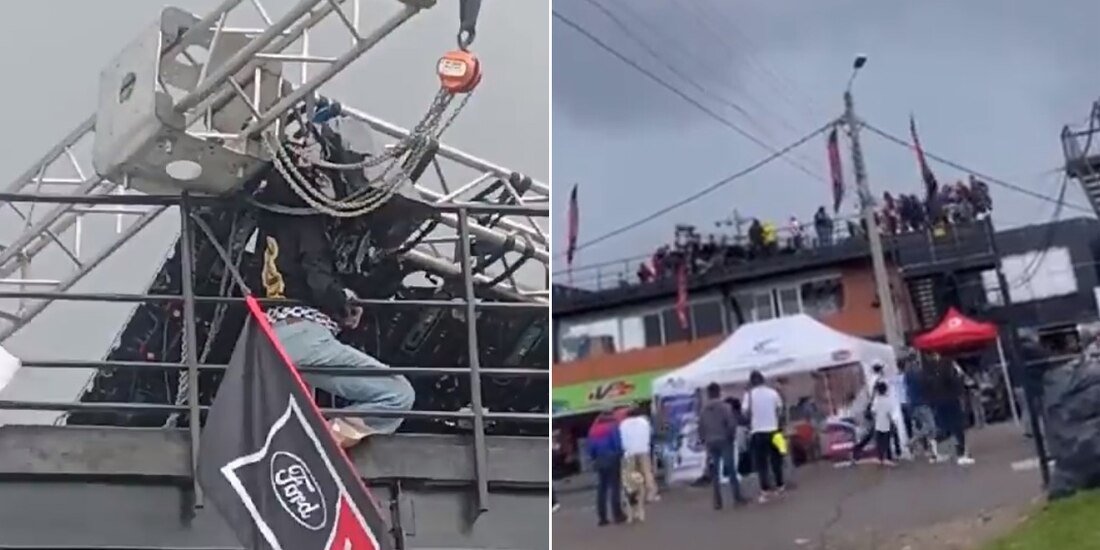 Autoridades investigan los motivos por los cuales cayó la estructura que privó de la vida a la periodista.