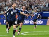 Lionel Messi celebra su gol ante Jordania en la Copa del Mundo 2026