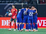 Memo Ochoa tras uno de los goles que recibió en el partido de México ante Uzbekistán