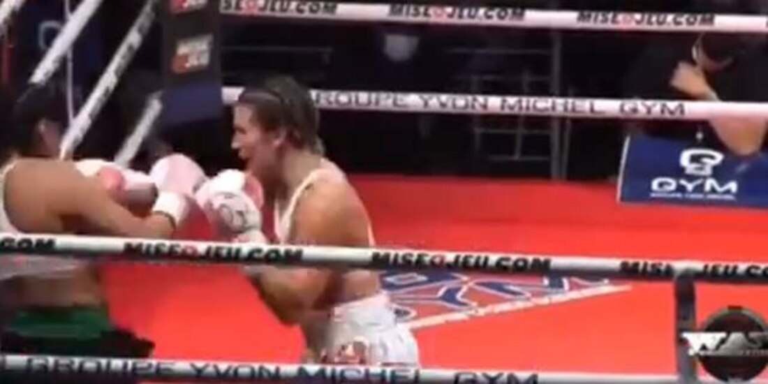 Jeanette Zacarías fue noqueada en su primera pelea internacional de box.