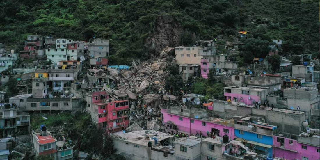 El Cerro del Chiquihuite se encuentra al norte de la Ciudad de México y forma parte de la Sierra de Guadalupe