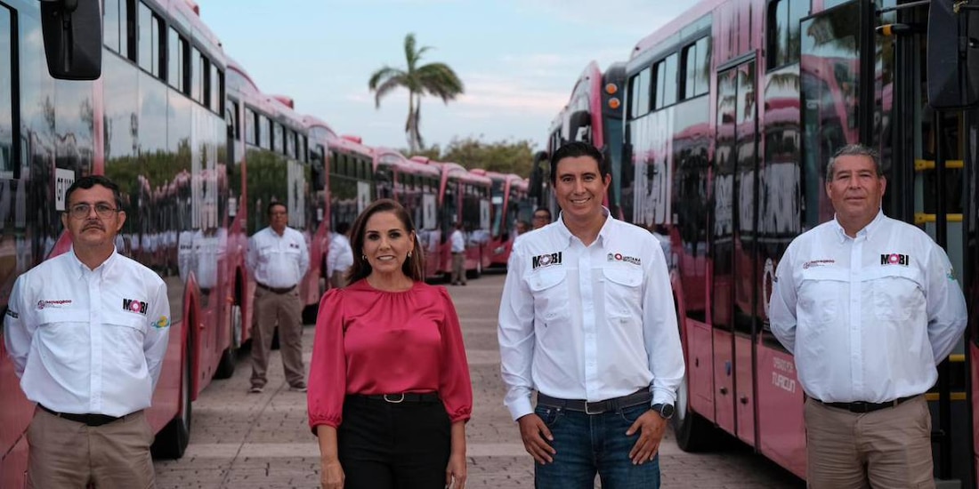 El recorrido de las unidades articuladas abarcará de forma directa el cruce del Puente Nichupté hacia la Zona Hotelera.