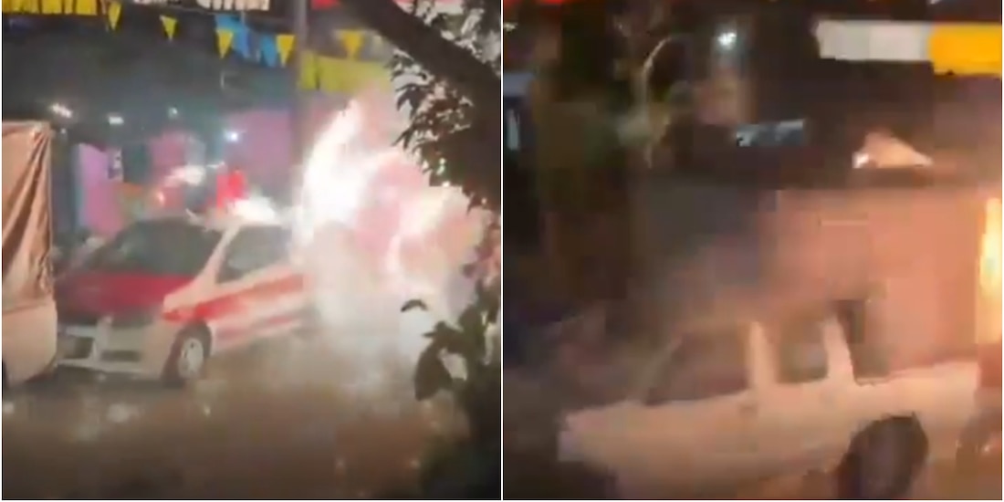 Explosión en comunidad Los Trapiches, en Misantla, Veracruz.