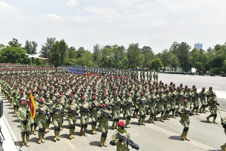Ejército ensaya para el 16 de septiembre