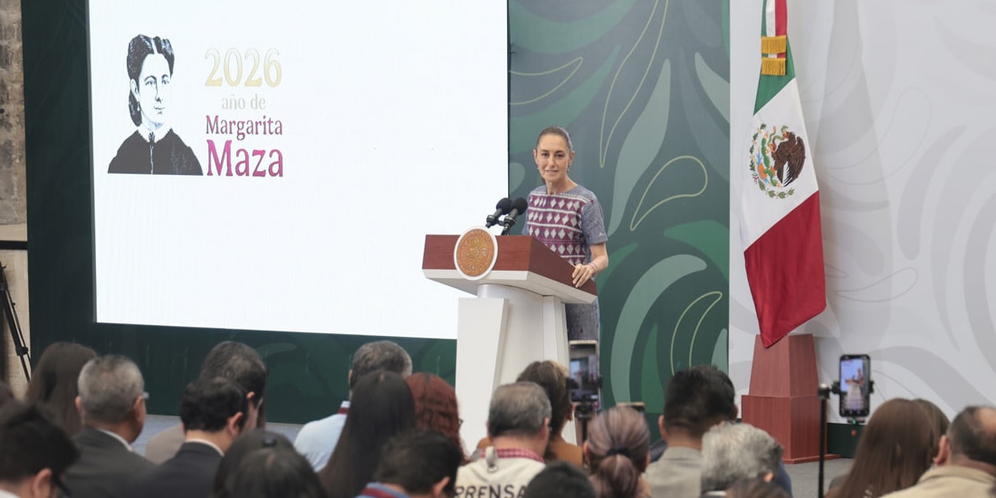 La Presidenta Claudia Sheinbaum
Pardo