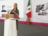 La Presidenta de México este viernes 12 de junio en Palacio Nacional.