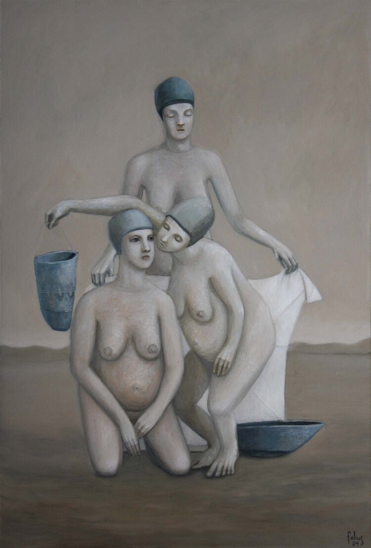 Complicidad, una de las obras en la muestra.