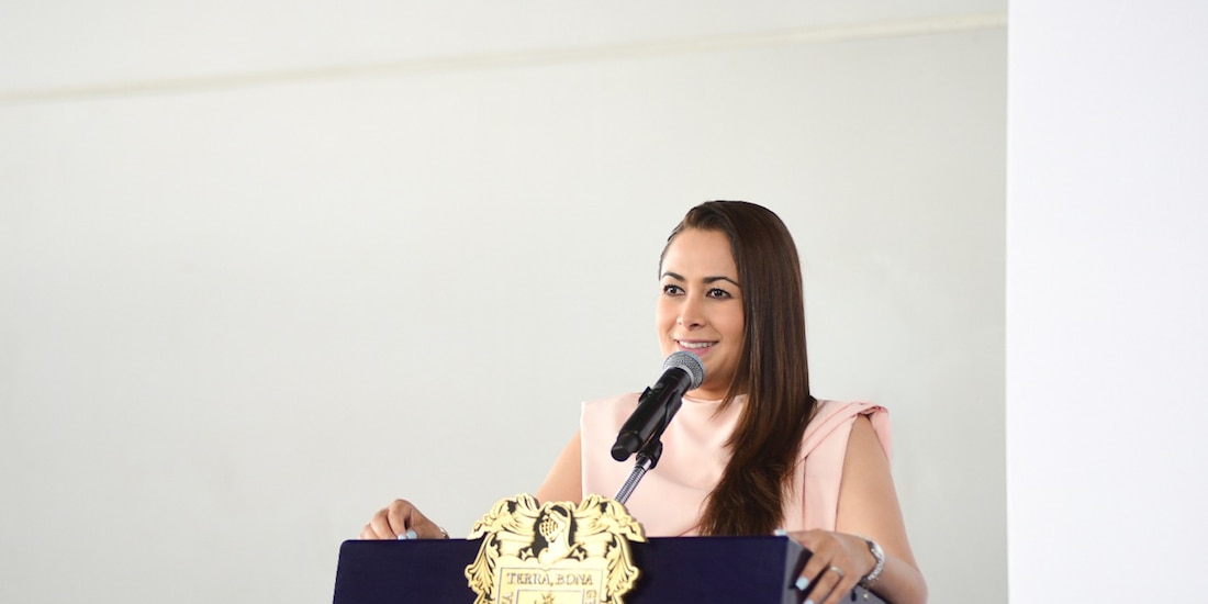 Tere Jiménez reiteró su compromiso con los constructores locales