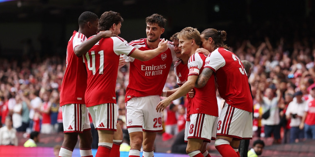 El Arsenal ganó la Community Shield a costa del Manchester City.