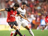Una acción del Xolos vs Pumas de la UNAM del AP2026 de la Liga MX