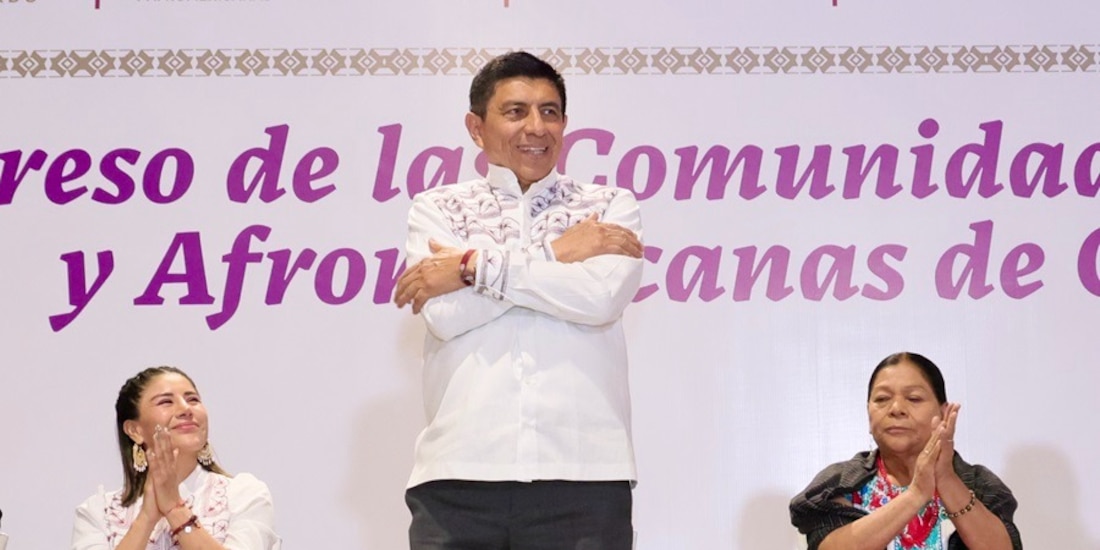 Salomón Jara, gobernador de Oaxaca.