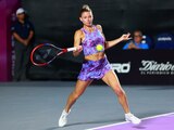 Camila Giorgi de Italia, durante la segunda ronda de singles del WTA 250 Mérida Open AKRON en el Yucatan Country Club el 22 de Febrero de 2023 en Merida, Mexico