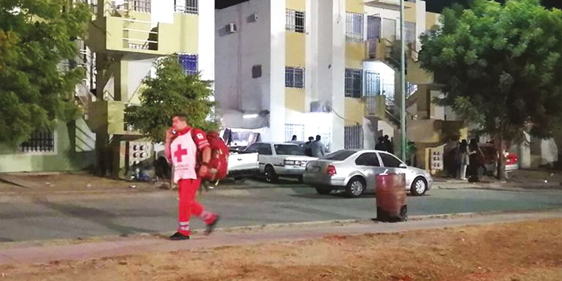 En la colonia Alturas del Sur también se registró el ataque a un hombre, ayer.