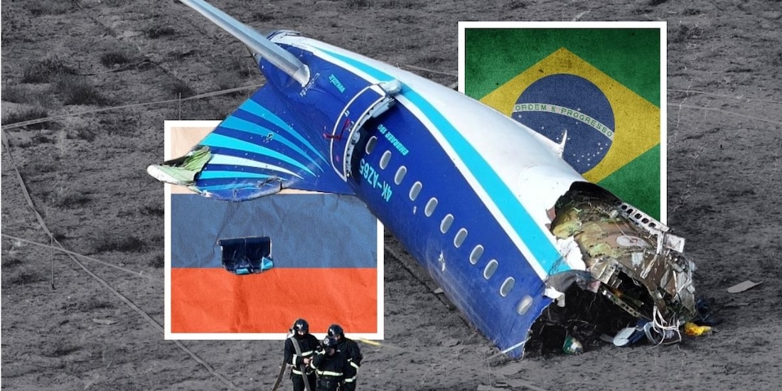 Rusia promete castigo a responsables de caída de avión de Azerbaijan Airlines mientras se analizan cajas negras en Brasil.