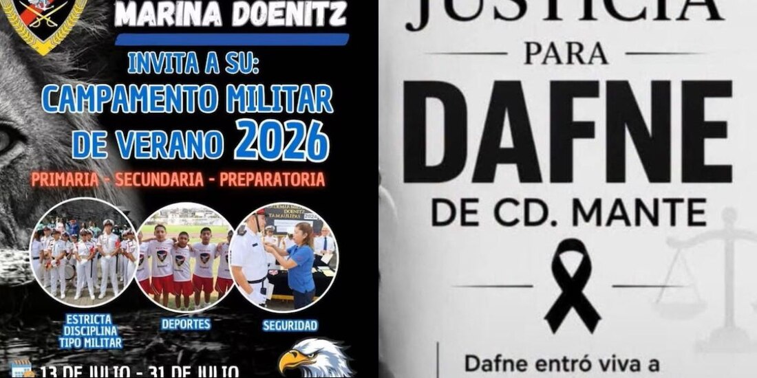 Investigan muerte de Dafne en academia militarizada de Ciudad Madero