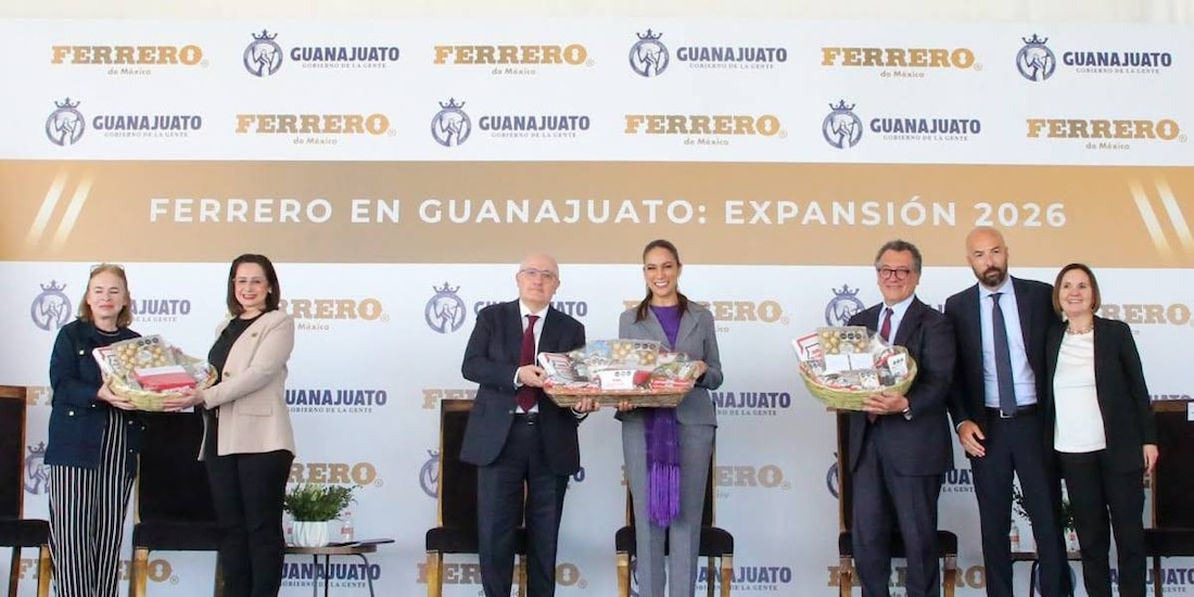 La gobernadora Libia Dennise García Muñoz Ledo resaltó que la expansión industrial reforzará la capacidad exportadora del bajío.