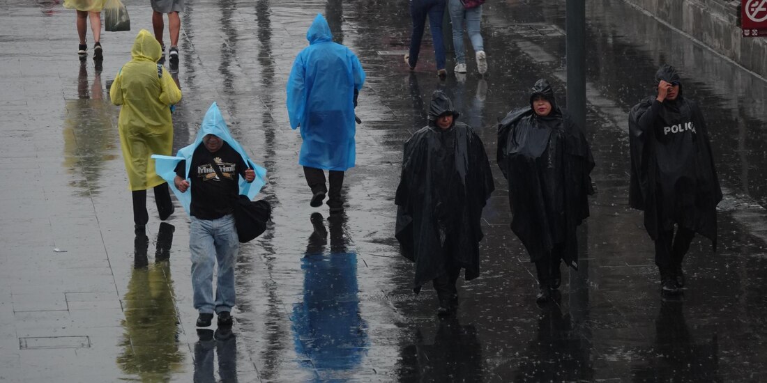 ¡No guardes el paraguas! Pronostican fuertes lluvias en estos estados el lunes
