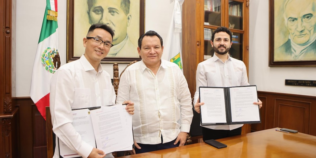 Explora Shijing Solar Power posible inversión en Yucatán para expansión en energías renovables.