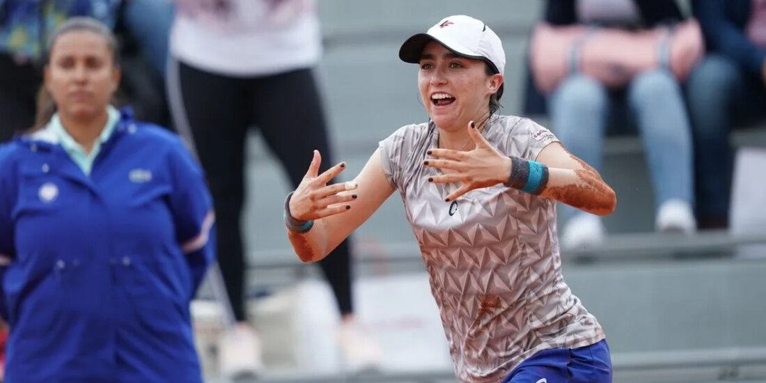 Fernanda Contreras, tenista mexicana, jugará Roland Garros