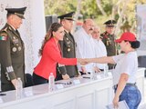 La gobernadora Evelyn Salgado Pineda, ayer, en Chilpancingo, Guerrero.