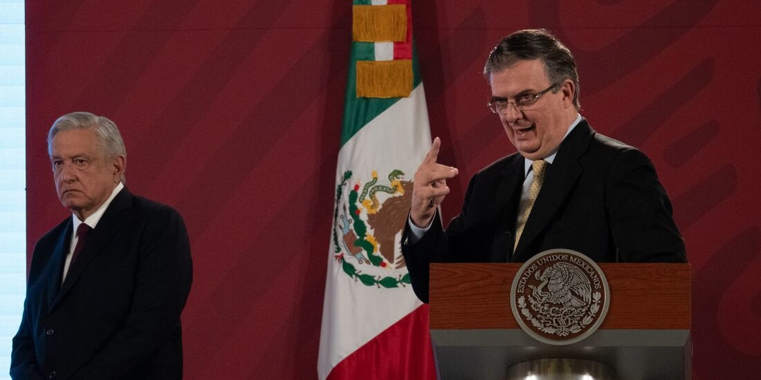 Marcelo Ebrard, el 31 de julio de 2020.