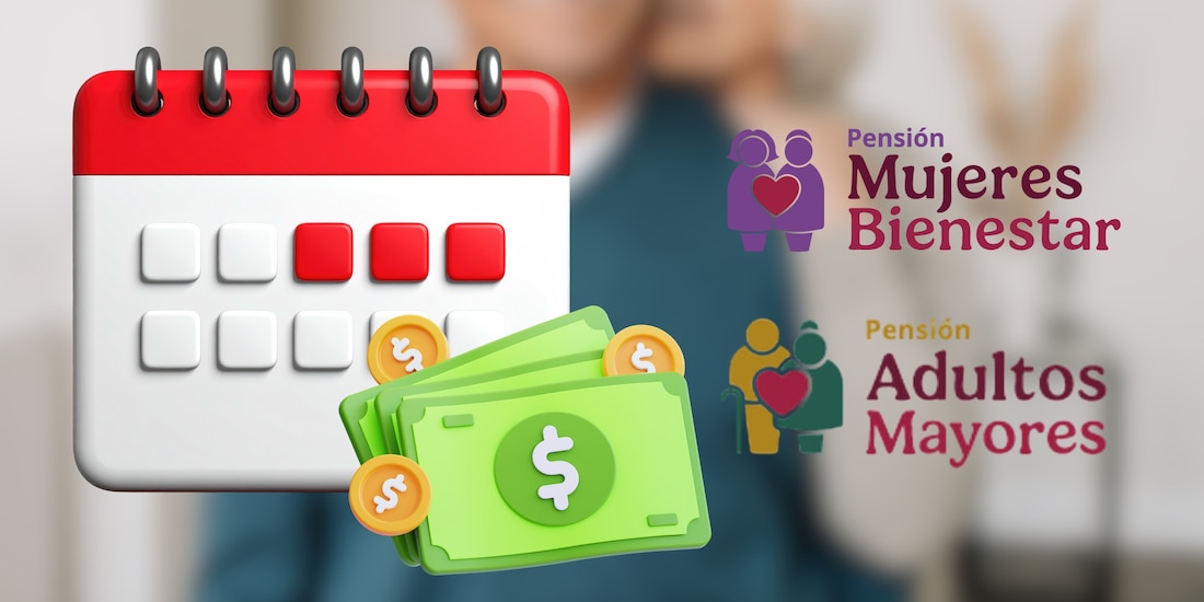 Calendario de registro Pensiones Bienestar