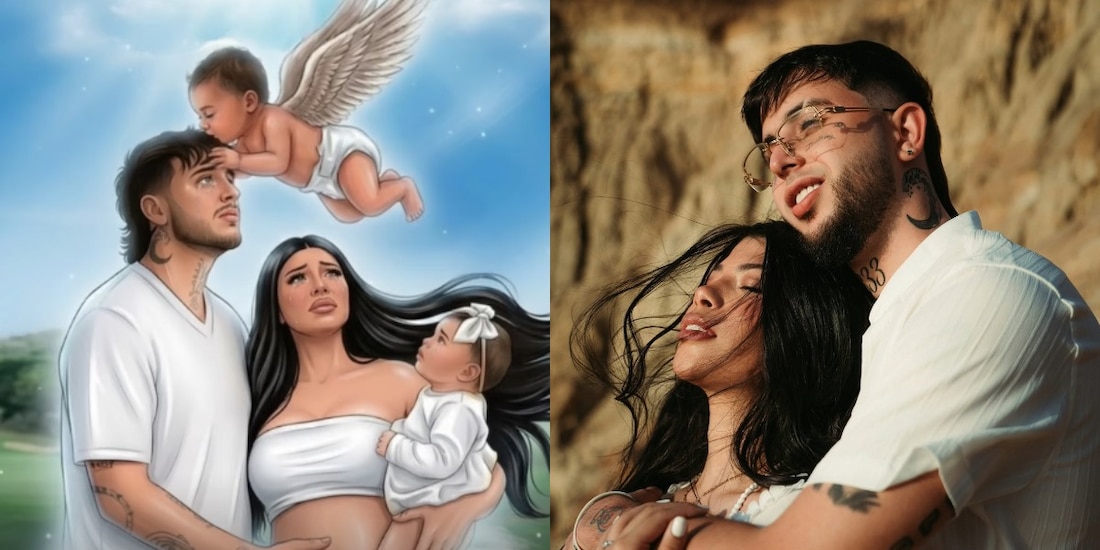 Dekko y su novia Natalia Ángulo anuncian que perdieron a su bebé recién nacido