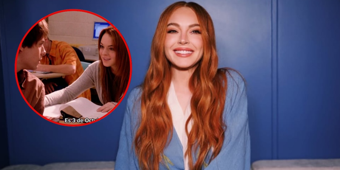 Lindsay Lohan recrea escena del 3 de octubre de Chicas pesadas