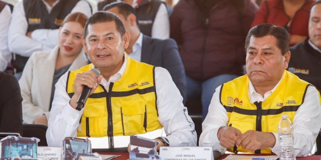 Alejandro Armenta destaca importancia de parque de economía circular en Puebla.