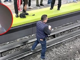 Caída de bastón en el Metro provoca cortocircuito en Línea 1.