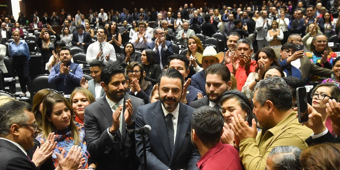Aureliano Hernández Palacios Cardel rindió protesta como nuevo titular de la Auditoría Superior de la Federación (ASF).