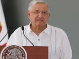 El Presidente, Andrés Manuel López Obrador, en la inauguración de un cuartel de la Guardia Nacional en Xalapa, Veracruz