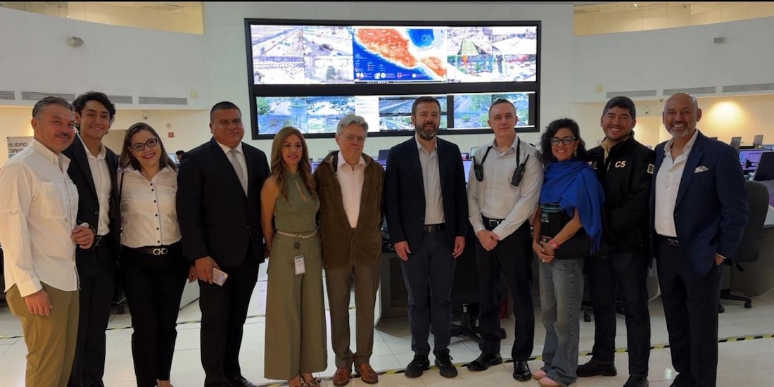 Autoridades de Colombia y México intercambian experiencias operativas en las instalaciones del STC Metro.