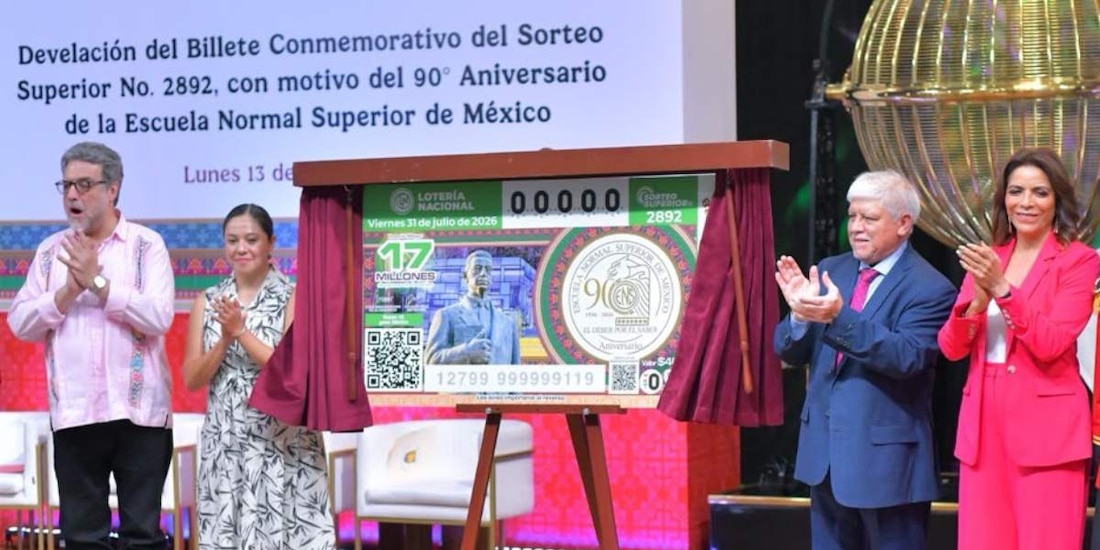 Los billetes conmemorativos emitidos para el Sorteo Superior podrán adquirirse de forma física y en plataformas digitales oficiales en México.