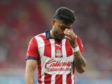 Alexis Vega se lamenta, ayer, tras otra derrota del Guadalajara.