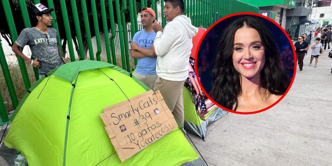 La llegada de la cantante pop Katy Perry provocó una movilización masiva de seguidores procedentes de diversos estados de México.