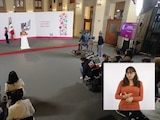 Este martes en Palacio Nacional estuvo la Secretaria Anticorrupción.